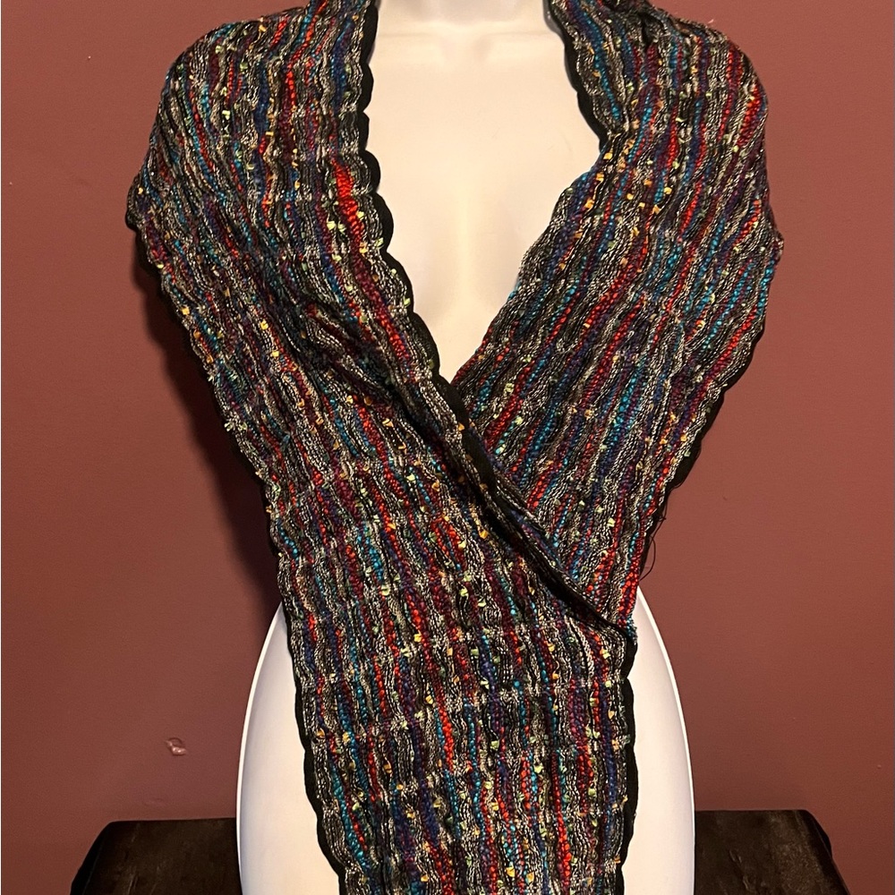 New Beautiful Versitile Colorful Pattern Soft Sca… - image 4